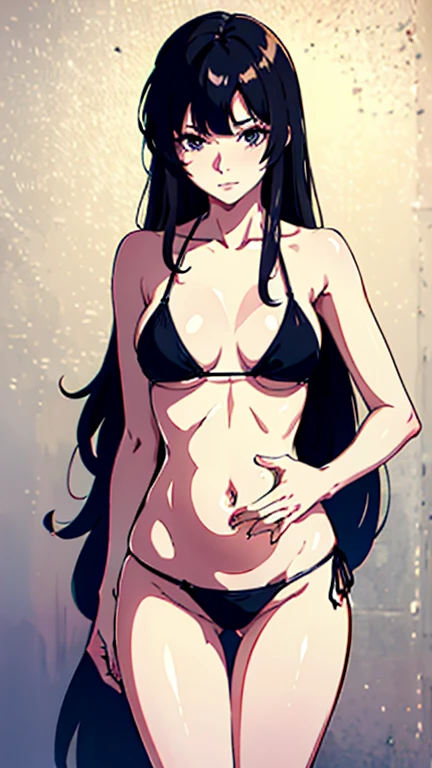 Black string bikini girl lets her hair down Standing with her hand caressing her stomach, looking seductive, a girl in a black string bikini let her hair down. Standing with her hand caressing her stomach, a black string bikini girl let her long hair go. Standing with her hand caressing her stomach, a black string bikini girl let her long hair go. Standing with her hand caressing her stomach, a black string bikini girl let her long hair go. Standing with her hand caressing her stomach, a black string bikini girl let her long hair go. Standing with her hand caressing her stomach, a black string bikini girl let her long hair go. Stand with your hand caressing your own stomach.