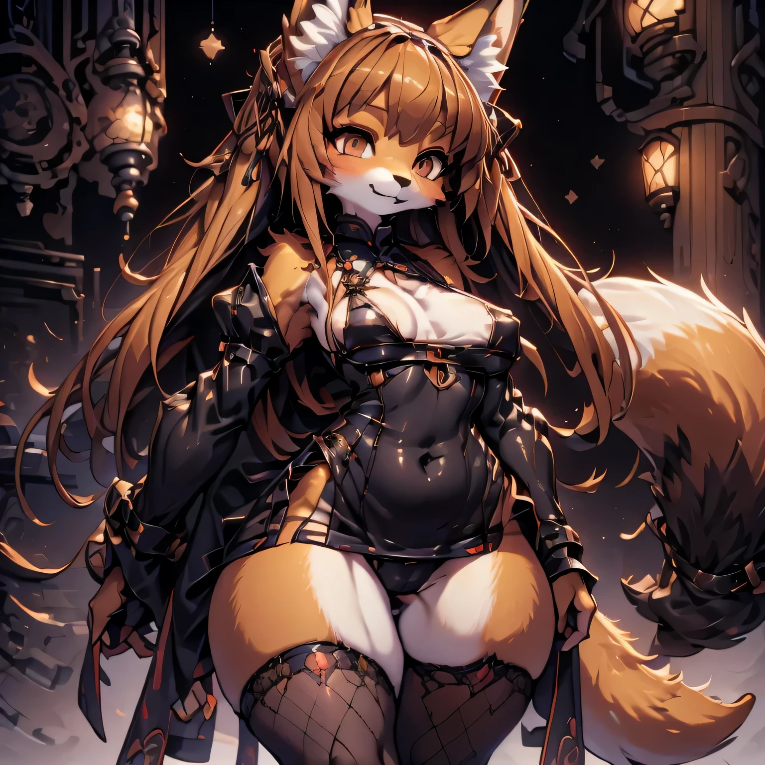 china dress, stocking, female furry mini cute style, holo a wolf girl, girl in a string bikini with a fox tail, female furry mini cute style, holo a wolf girl, realistic bikini, furry brown body, holo if a wolf girl, furry, fox tail, swimsuit, furry art!!!, curvy , Camel toe very obvious, The nipple contour pronounced, pubes, fishnet stockings wrap the thighs, absurdly long hair, erotic, Sci-fi, beautiful clothes , Lace, lace trims, lace clothing, lace clothing, pubes, thick thighs, beautiful face, short skirt, Fox Woman、body covered with fur、kawaii、hairy pubic, anthro, tuft, inner ear fluff, Black nose, Nature, Brown eyes, multicolored body,Fluffy tail
