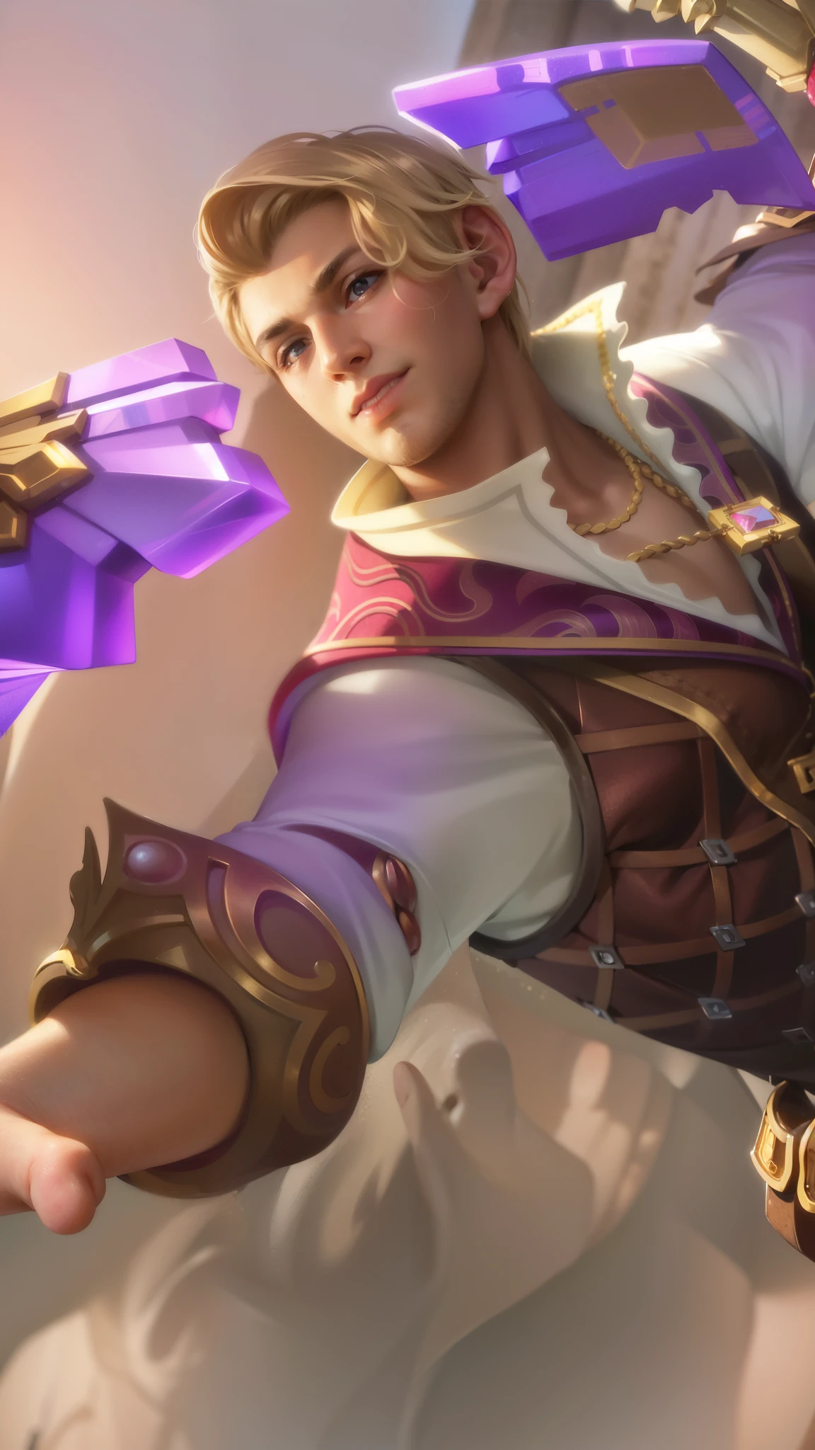masculine male, masterpiece, ((perfect eyes)) best quality, (semirealism:1.9), beautiful lighting, (extremely detailed CG unity 4k fhd wallpaper), High Detail, Sharp focus, dramatic outdoors, 40 years old, brown short hair, blue eyes.