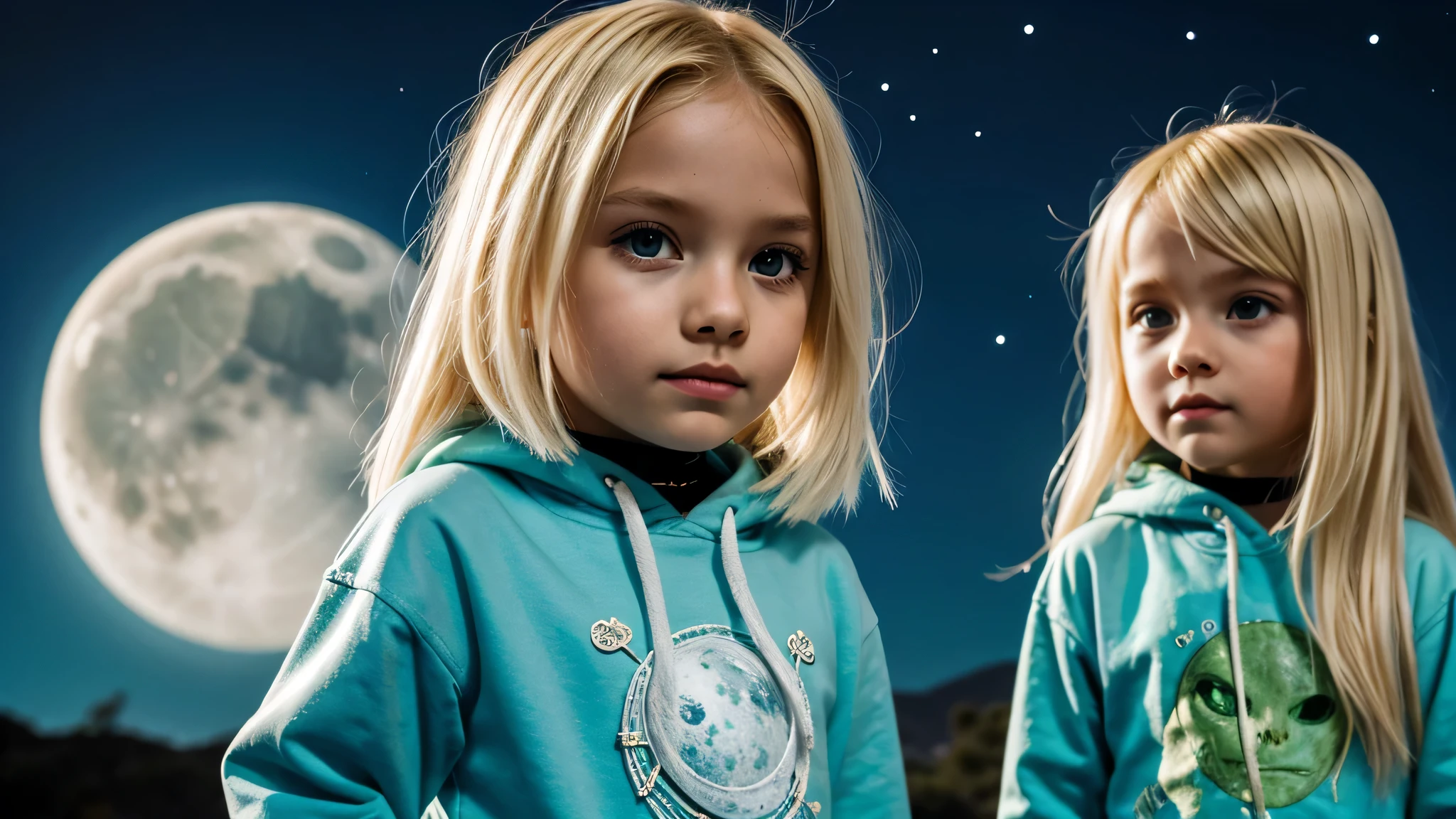 ALIEN KIDS BLONDE MOONCHILD