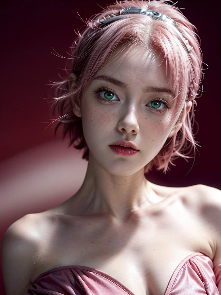 (((ultra realistic))) Photo, masterpiece, top quality, (pale skin), (Ultra detailed face and eyes:1.3), (masterpiece, best quality),((extremelyintricate)),(8kbestqualitty), Erotic face, ((top quality, 8k, masterpiece: 1.3)), BDSM, slave, 1girl 18 year old girl, sexy pose, on the floor on her knees , selfie, solo, full body, , naughty, flirty, seductive, short hair, ponytails hair, unbuttoned blouse, showing very small breasts, looking at viewer, blonde hair, brown eyes, jewelry, full body, mini skirt, necklace, lips, realistic, nose, flirting with camera, open mouth, oral invitation, strong make-up, taking selfie in a mirror, pink gamer girl room, teenage girl room, NFSW, sexual, light from above, soft light