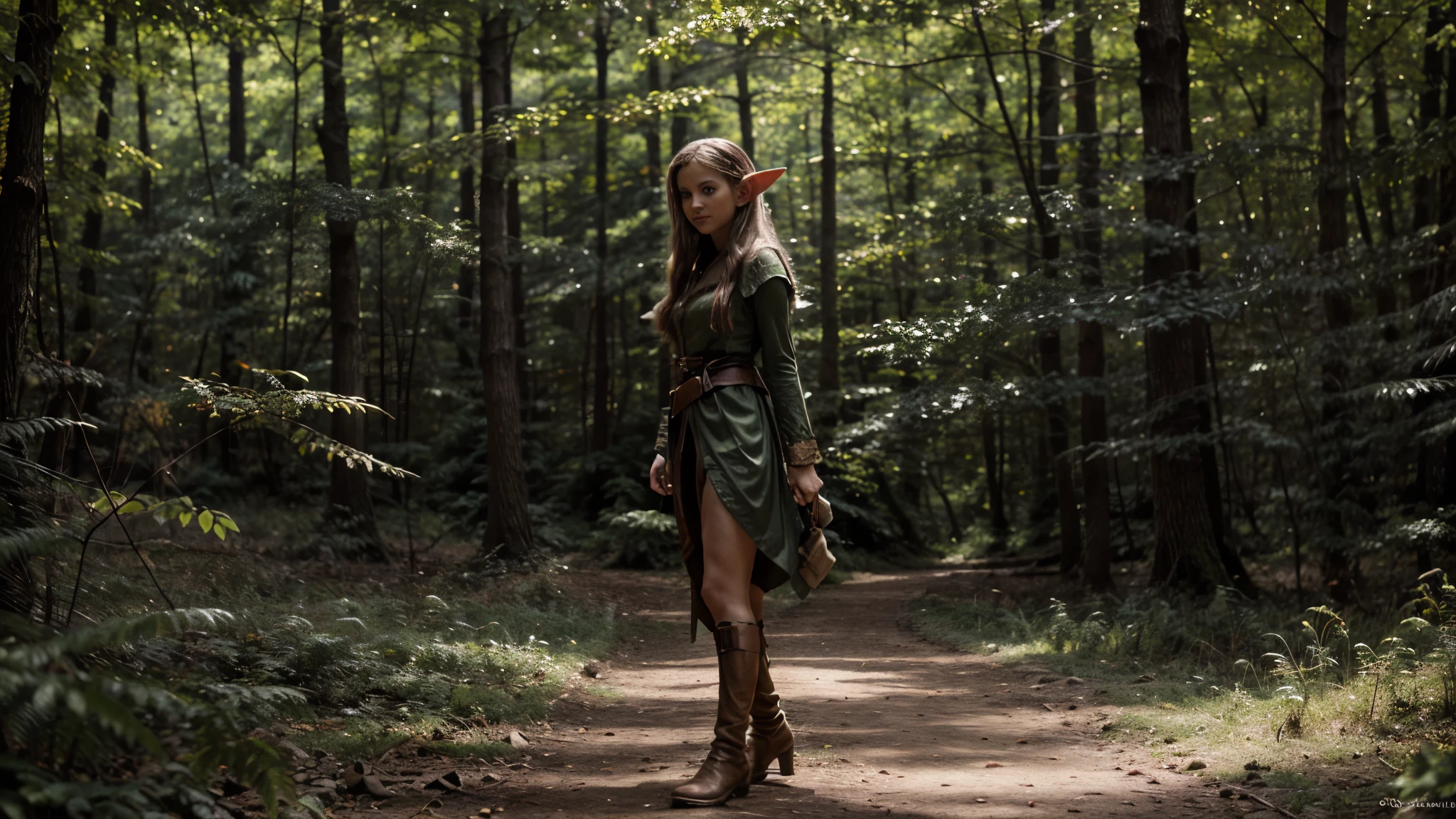 elf in the forest