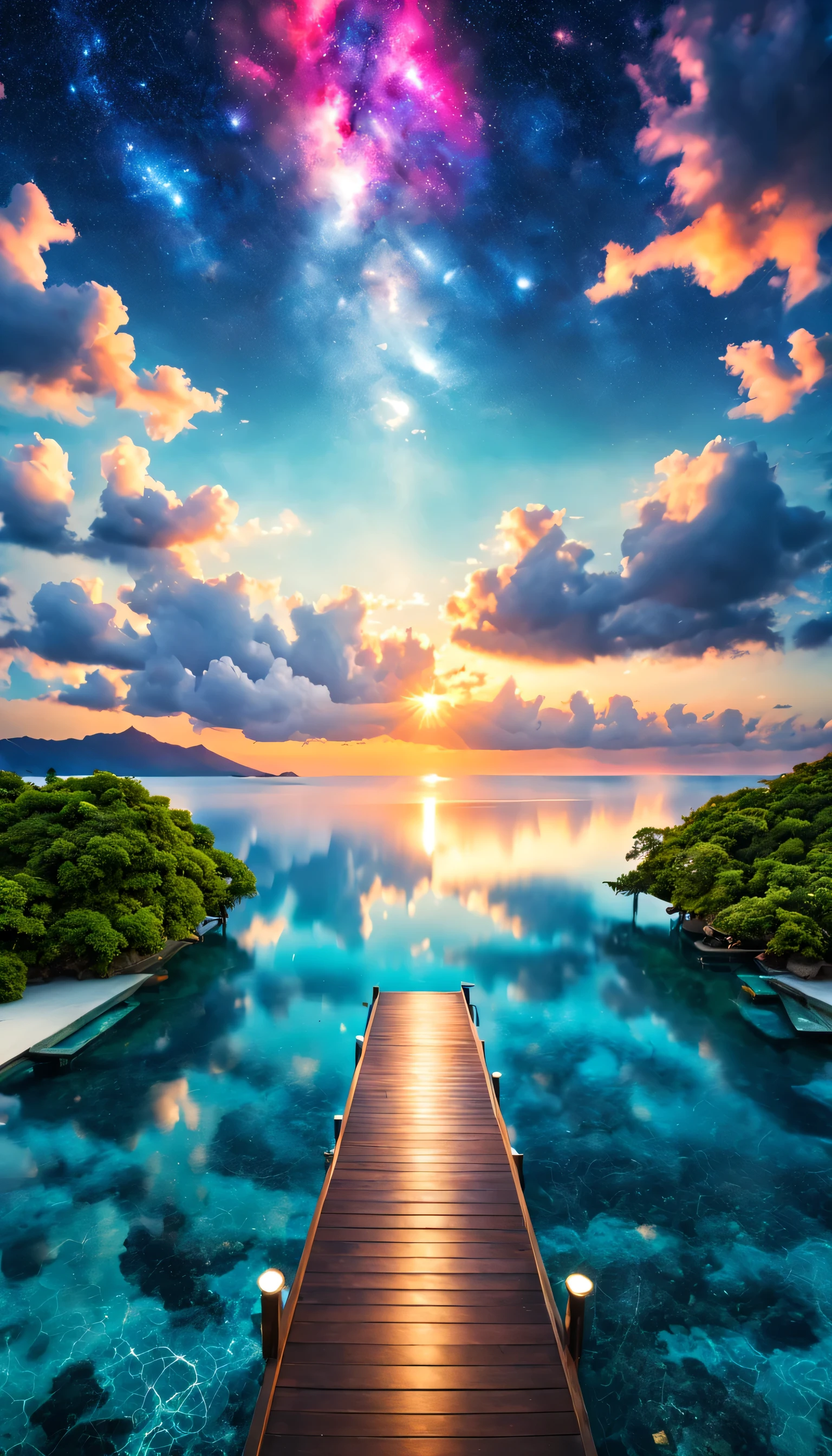 Highestのリゾート地の風景photograph,beautiful sea,高品質でwonderful家具:designer furniture,A beautiful sky spreads out,dream-like,summer,cloud,sky blue,Marine Blue,wonderful景色が広がります,Luxury Resorts,luxurious space,Velar,An environment surrounded by rich nature,Highestの時間をあなたに,Highest品質,photograph,structurally correct,perfect composition,広告用に撮影されたphotograph,beautiful light and shadow,Photographed by a professional photographer,Highestのリゾート地に選ばれた,rich colors,Cast colorful spells,be familiar with,fantastic,wonderful,maldives,light effect,Sparkling,reflection,night,night空,star,Highest