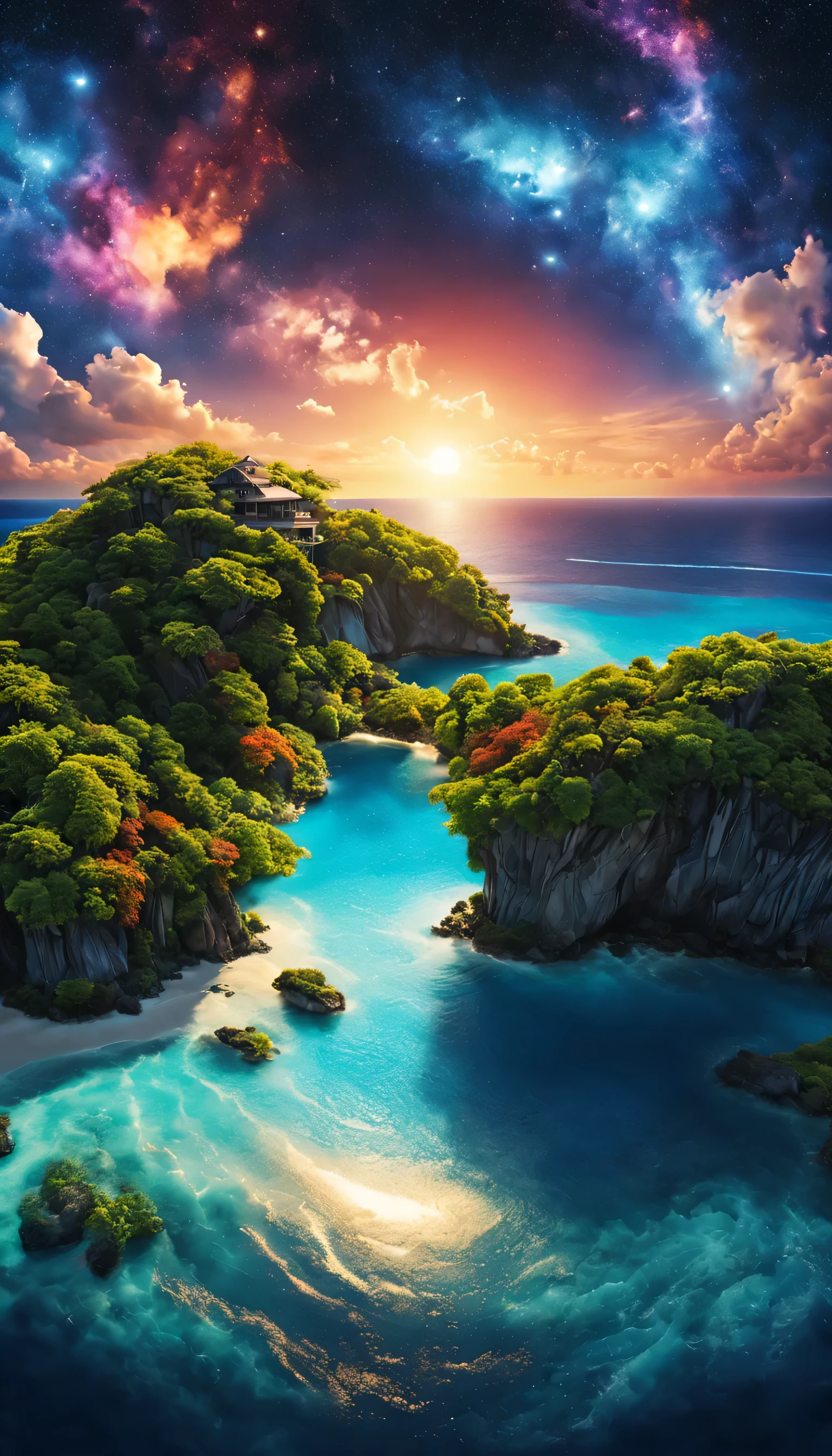 Highestのリゾート地の風景photograph,beautiful sea,高品質でwonderful家具:designer furniture,A beautiful sky spreads out,dream-like,summer,cloud,sky blue,Marine Blue,wonderful景色が広がります,Luxury Resorts,luxurious space,Velar,An environment surrounded by rich nature,Highestの時間をあなたに,Highest品質,photograph,structurally correct,perfect composition,広告用に撮影されたphotograph,beautiful light and shadow,Photographed by a professional photographer,Highestのリゾート地に選ばれた,rich colors,Cast colorful spells,be familiar with,fantastic,wonderful,maldives,light effect,Sparkling,reflection,night,night空,star,Highest
