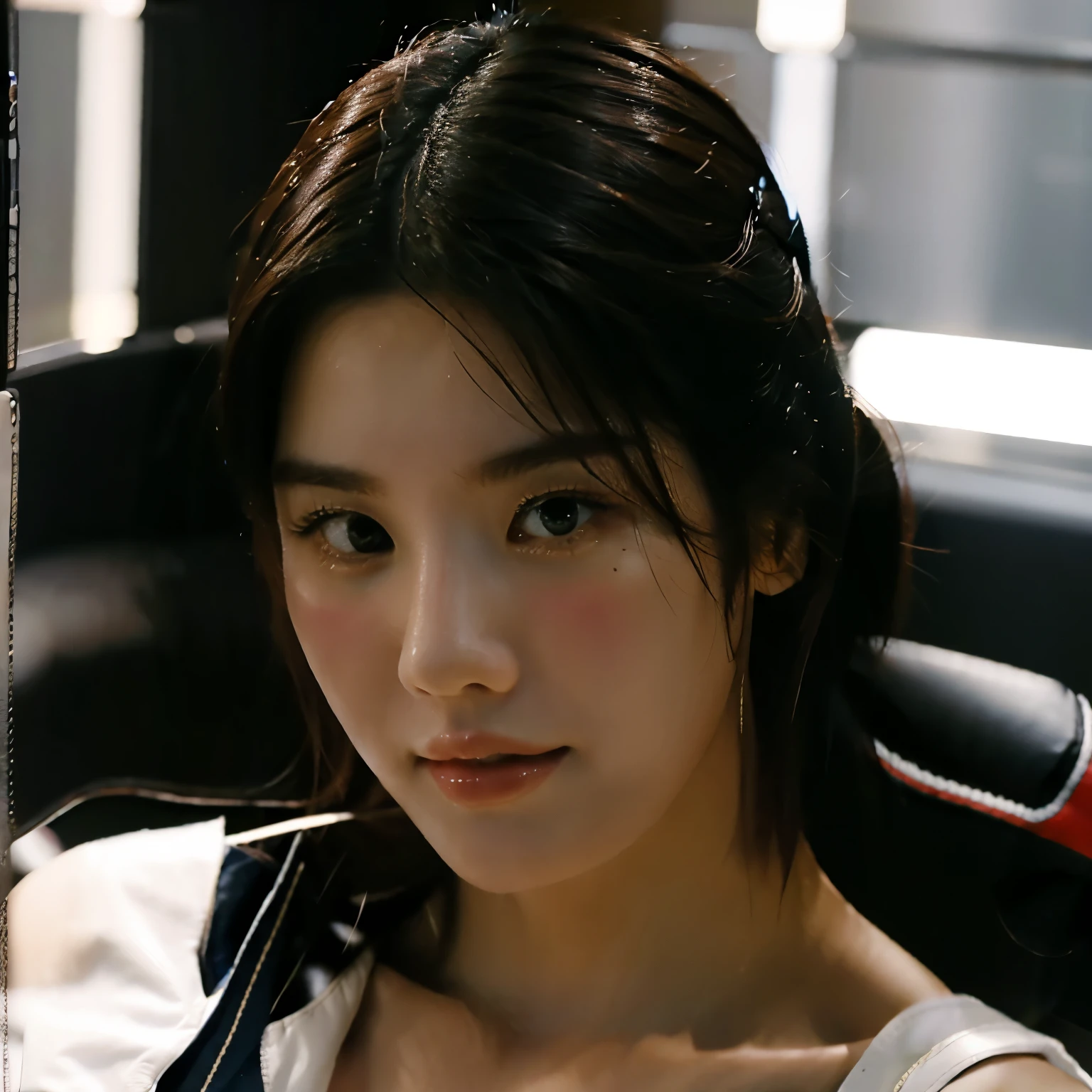 Eunbi rubia foto de perfil