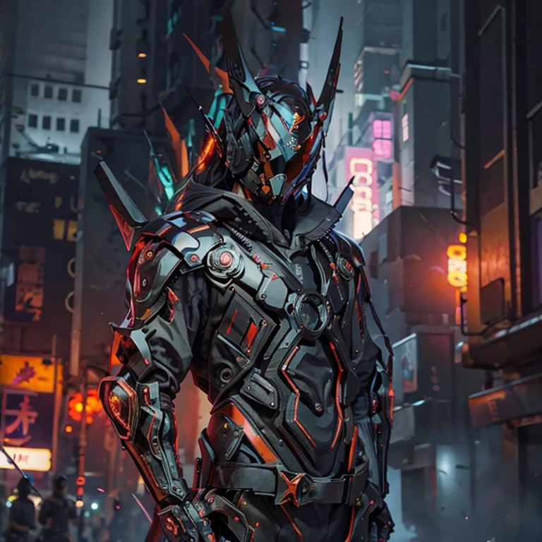 Kamen rider dragon empire, fire,background cyberpunk,HD image