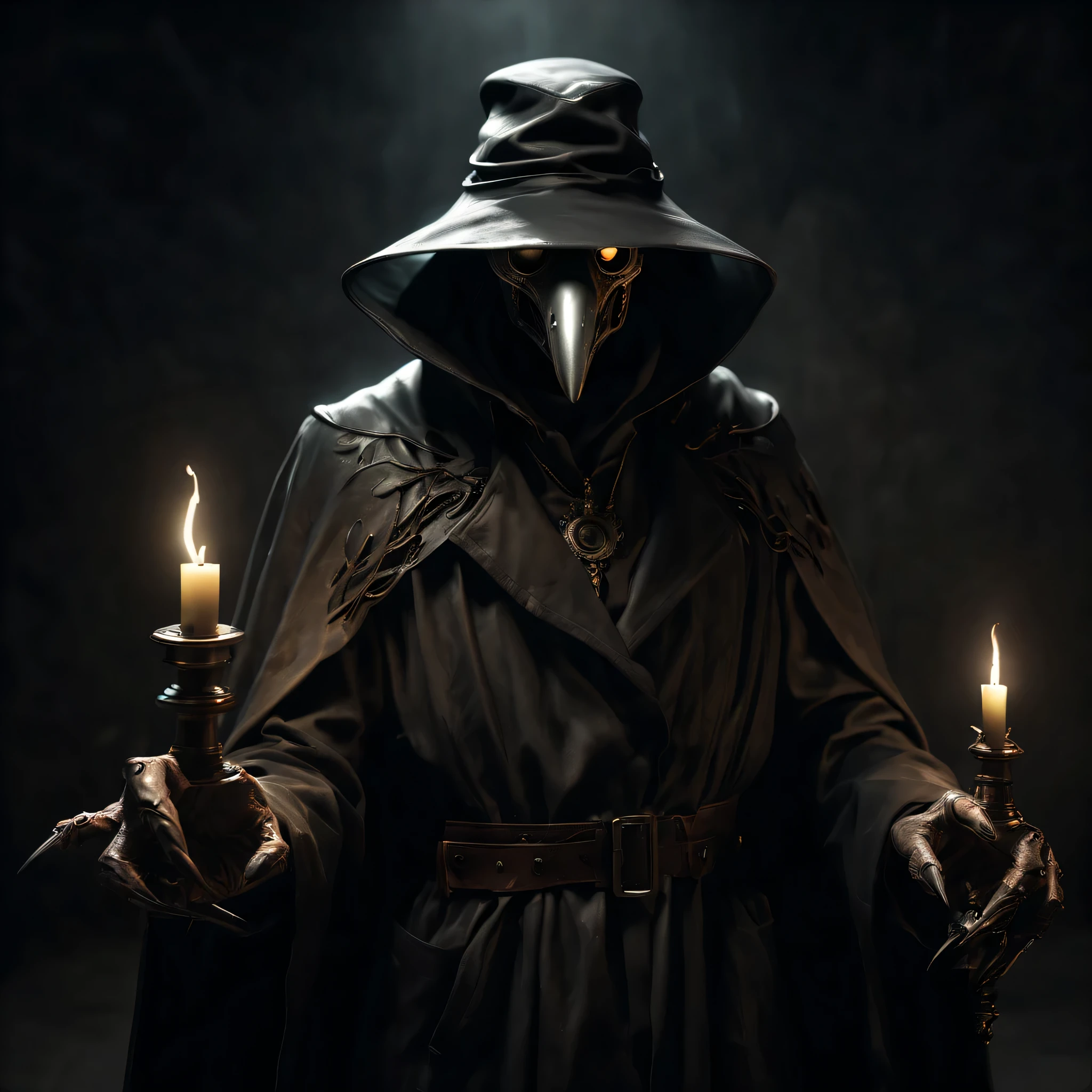plague doctor, with lamp in hand, Al Silmons é o plague doctor desenhado por Todd McFarlane e Greg Capullo, Quadrinhos Spawn, motor irreal, Octane rendering, por Jacob Lawrence e Francis picabia, perfect composition, beautiful detailed intricate insanely detailed Octane rendering trending on artstation, 8k art photography, arte conceitual fotorrealista, soft natural volumetric cinematic perfect light, claro-escuro, fotografia premiada, obra de arte, oil on the canvas, Rafael, caravaggio, Greg Rutkowski, bipe, Beksinski, Giger