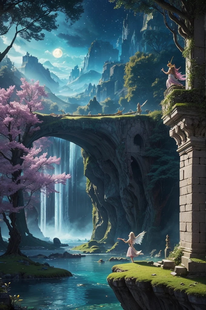 (mythical scenes),fantastical landscapes,mystical creatures,magical realms,ethereal lighting,enchanted forests,majestic castles,magical waterfalls,celestial beings,dreamy clouds,whimsical atmosphere,glowing fairies,serene lakes,mythical creatures taking flight,ethereal music,floating islands,hidden treasures,illuminated paths,unicorn running through fields,mermaids singing in the moonlight,dragon flying in the sky,phoenix rising from ashes,gods and goddesses watching from above,enchanting colors,unforgettable adventures,magical potions and spells,enchanted books with ancient knowledge,ancient ruins filled with mystery,mythical beings guarding ancient secrets,mythical scenes with a touch of realism,immersive and detailed landscapes,mesmerizing and otherworldly beauty,magical tapestries depicting mythical tales,captivating and awe-inspiring mythical scenes,unleash your imagination with mythical scenes.