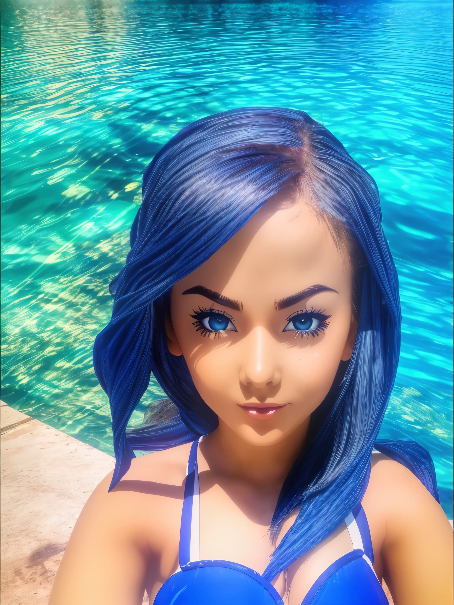 aquafanart,fantasyart,femalecharacter,goddess,goddesscosplay,meguca,goddessearth,beautiful detailed eyes,beautiful detailed lips,extremely detailed eyes and face,longeyelashes,blue hair,cute expression,prettygirl,anime,sexy clothes,water powers,fantasyworld,underwater scene,sparklingwater,resort background,tropical paradise,beachvacation,sunshine,vivid colors,epic battle,vibrant colors,splash effects,watermagic,swimming pool,waterslide,sexybikini,beachparty,moonlitnight,nighttimebeach,goddessofwater,
(best quality,4k,8k,highres,masterpiece:1.2),ultra-detailed,(realistic,photorealistic,photo-realistic:1.37),HDR,UHD,studio lighting,ultra-fine painting,sharp focus,physically-based rendering,extreme detail description,professional,bokeh,aqua