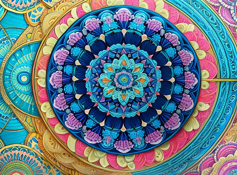 (beautiiful mandala), absurdres, highres, ultra detailed, extremly detailed, (bunch of flowers:1.3), (zentangle:1.2), (geometric:1.2),(pastel colors),