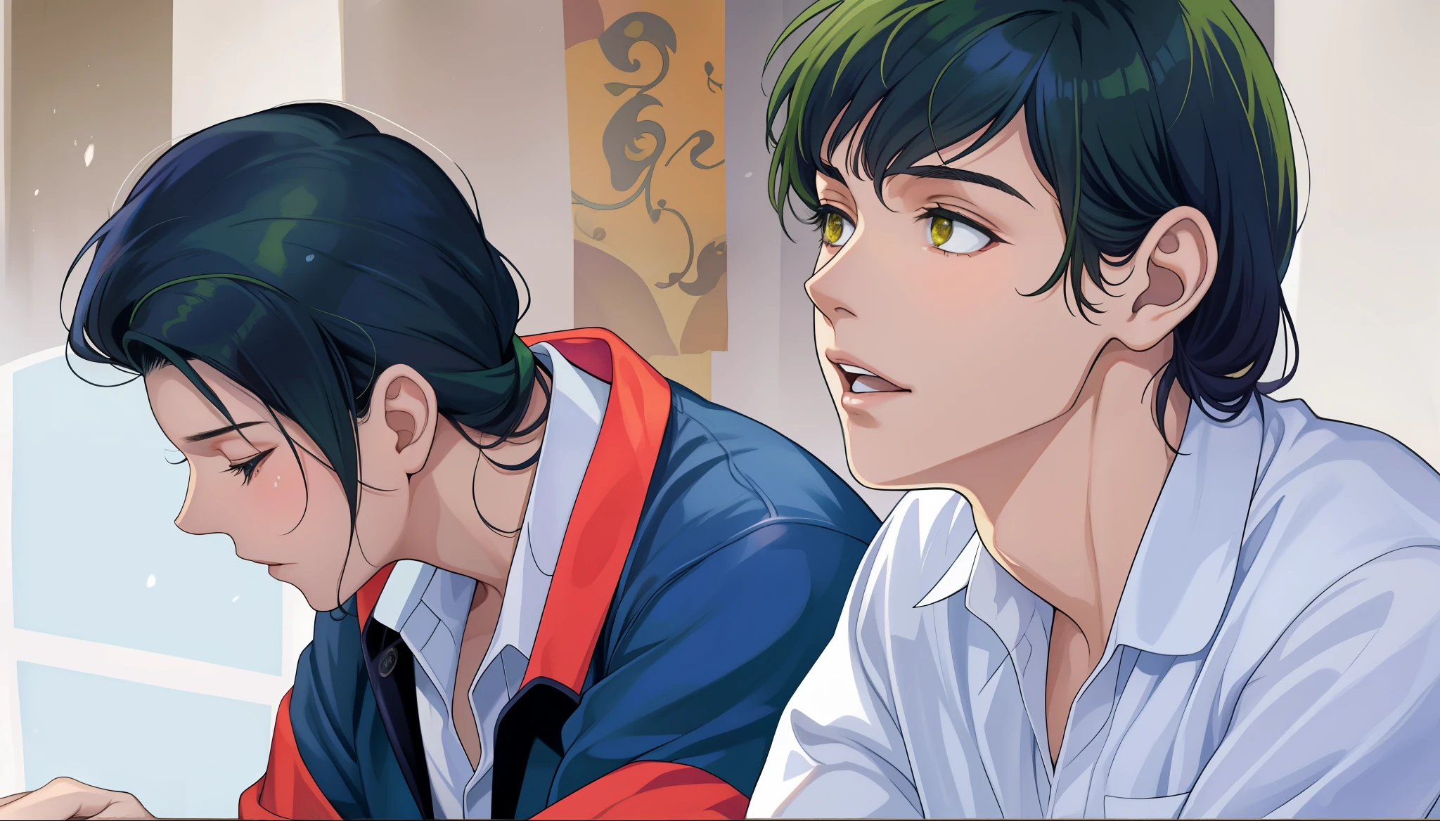 cabello verde, are 15 years old