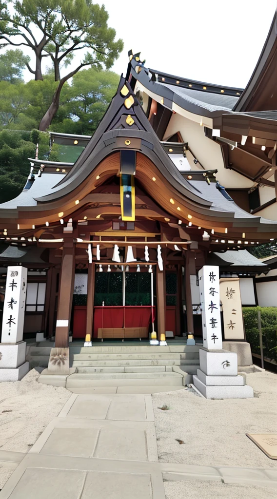 highest quality, super detailed, figure,
butterfly tongue house, outdoor, scenery, shrine, wood, Day, rope, Shimenawa, null, architecture, Grass, Day本architecture, building, realistic, photo background
 