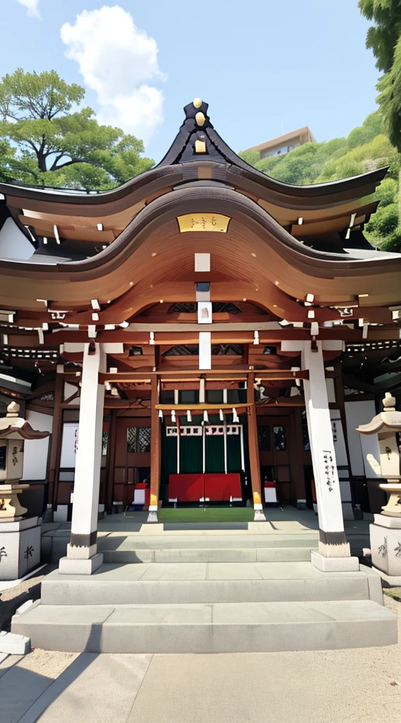 highest quality, super detailed, figure,
butterfly tongue house, outdoor, scenery, shrine, wood, Day, rope, Shimenawa, null, architecture, Grass, Day本architecture, building, realistic, photo background