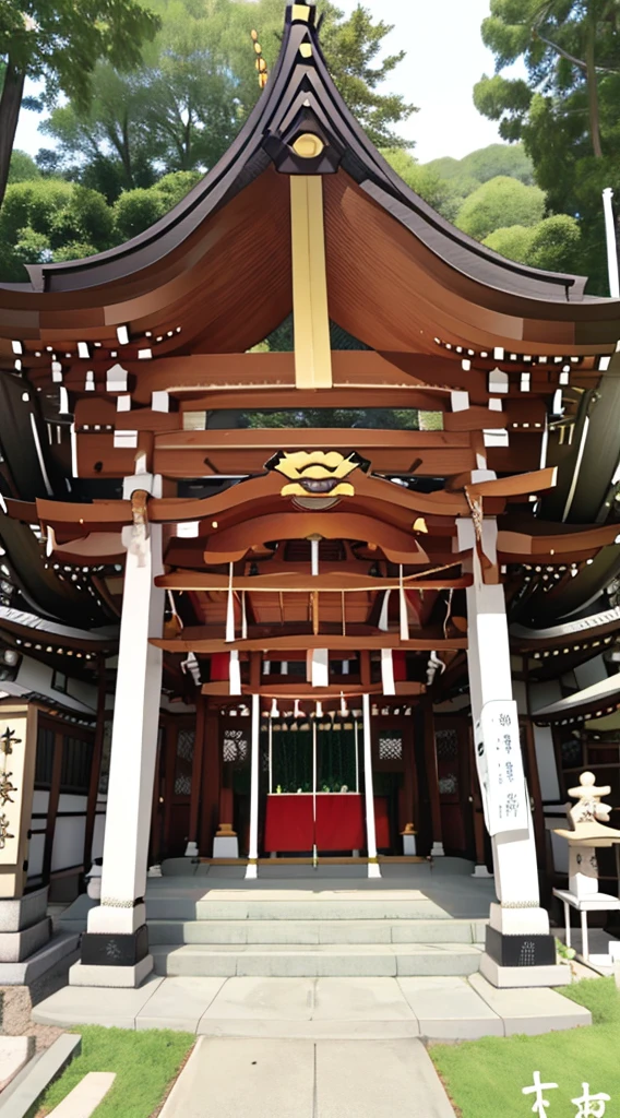 highest quality, super detailed, figure,
butterfly tongue house, outdoor, scenery, shrine, wood, Day, rope, Shimenawa, null, architecture, Grass, Day本architecture, building, realistic, photo background,文字なし,引きぎみ