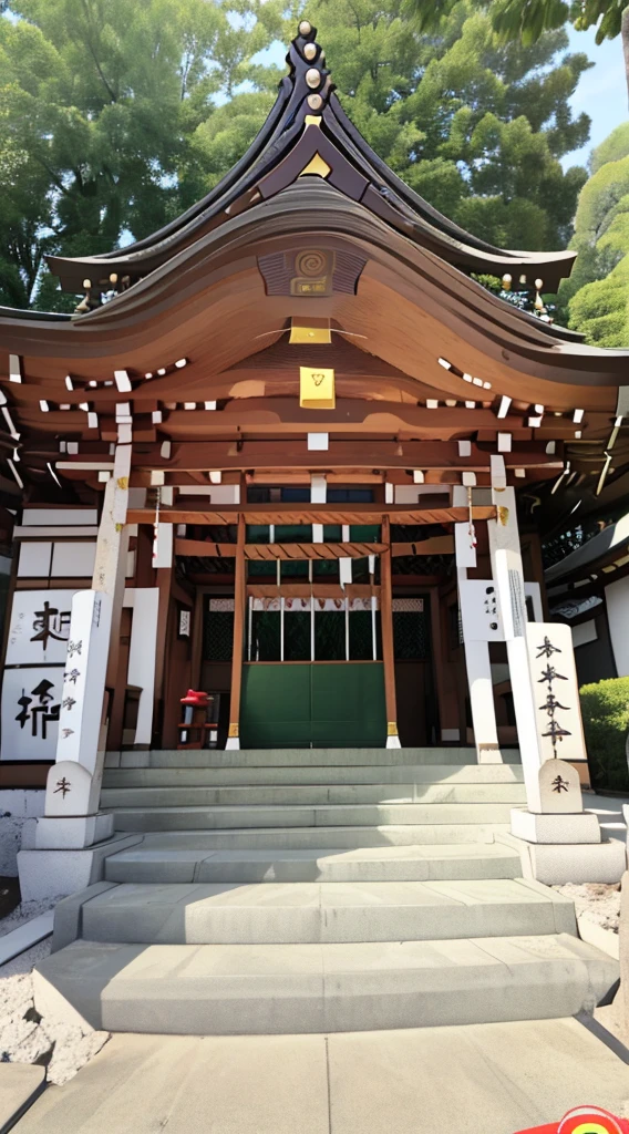 highest quality, super detailed, figure,
butterfly tongue house, outdoor, scenery, shrine, wood, Day, rope, Shimenawa, null, architecture, Grass, Day本architecture, building, realistic, photo background,文字なし,引きぎみ