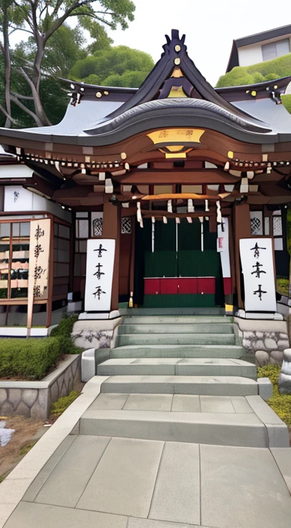 highest quality, super detailed, figure,
butterfly tongue house, outdoor, scenery, shrine, wood, Day, rope, Shimenawa, null, architecture, Grass, Day本architecture, building, realistic, photo background,文字なし,引きぎみ
 