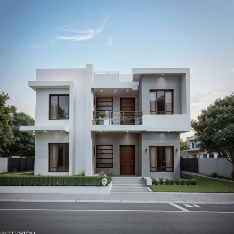 A stylish and beautiful duplex house that is very modern and luxurious and very expensive