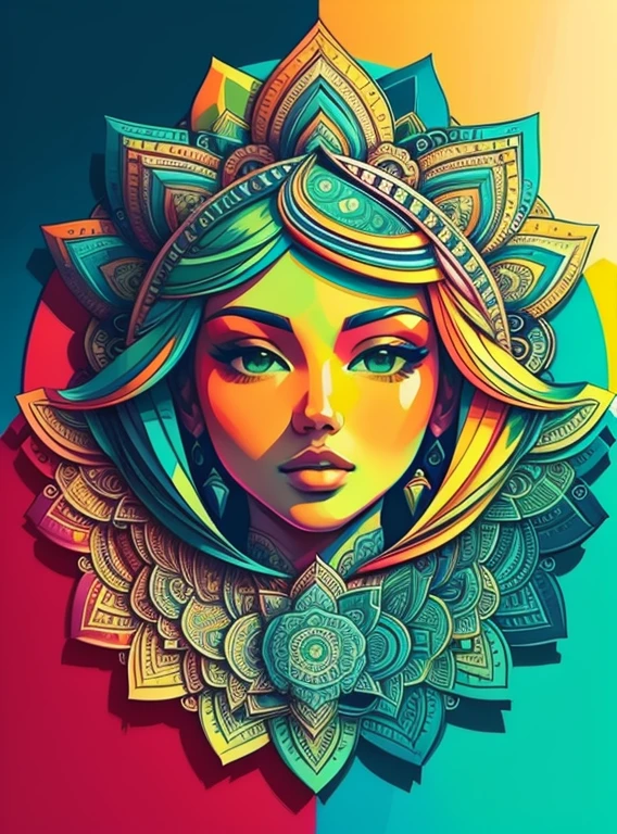 beautiful mandala, green sky, pop art style, yang08k, beautiful, colorful,
masterpieces, top quality, best quality, official art, beautiful and aesthetic,