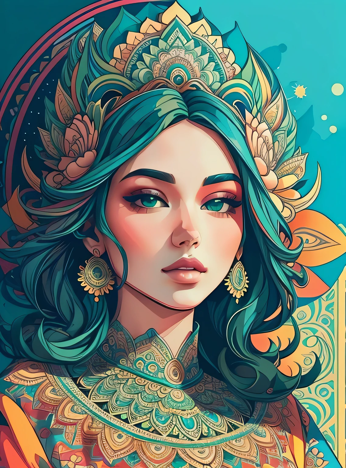 Lindo mandala, green sky, estilo de arte pop, Yang08k, Lindo, colorida,
obras-primas, maximum quality, melhor qualidade, arte oficial, Lindo and aesthetic,