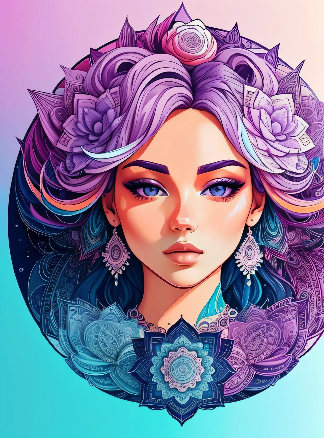 Lindo mandala, lilac sky, estilo de arte pop, Yang08k, Lindo, colorida,
obras-primas, maximum quality, melhor qualidade, arte oficial, Lindo and aesthetic,