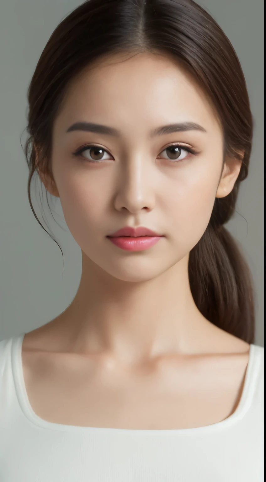 ((best image quality, 8K, master piece:1.3)), 1 girl, Beautiful woman with slender abs:1.3, (Casual hairstyles are also perfect:1.2), low cut bra,extra large size,Extra-fine face, detailed eye, double eyelid,smile,Home,numbers are very bad,small small waist,overtake,close,close chest,white skin,The background is casual,close Shot Shot