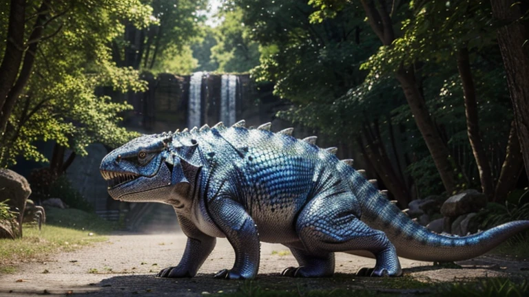 (best quality,high-res,ultra-detailed,masterpiece:1.2),vivid colors,light-filled scene,Rokar:1.1,giant reptile:1.1,metallic scales:1.1,shining armor:1.1,sunlight reflection:1.1,creature,landscape,sci-fi,portrait,landscape,the Xyron world,unique species
Note: Remember to adjust the strength of the keywords according to your desired output. The given prompt should include at least 5 different details to enhance the image generation process.