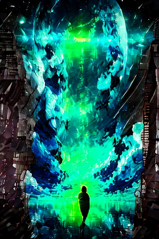 realistic devil man photography, renaissance painting style, gothic medieval churches, tropical brazilian look, Copacabana, futuristic japanese manga style 2000s, catholic religion, Nobuo Uematsu, Final Fantasy, Designers: Yoshitaka Amano, Nobuo Uematsu, Hironobu Sakaguchi, Tetsuya Nomura, Naoki Yoshida, Yoshinori Kitase, angels and demons