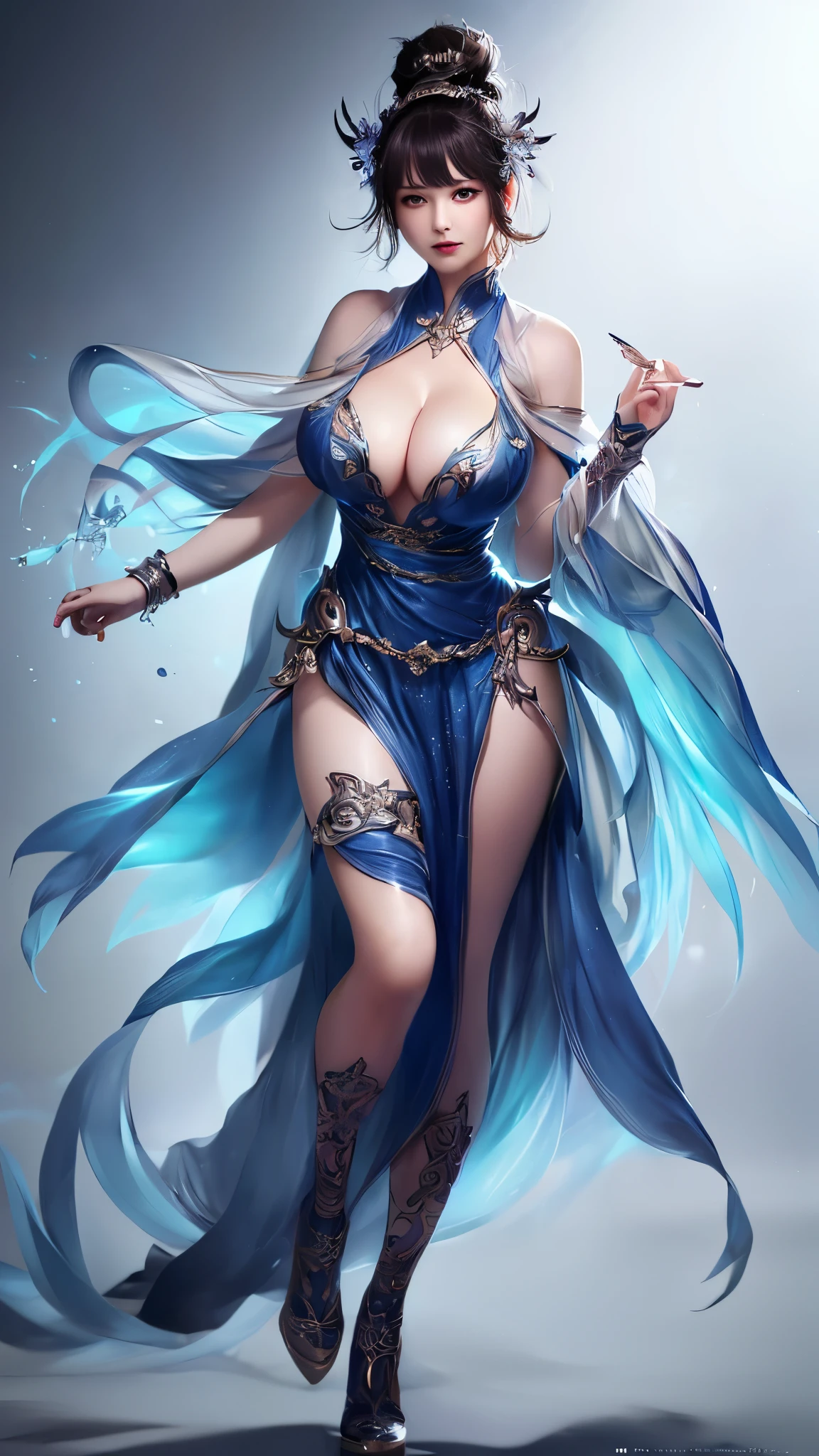 (8k, RAW Photo: 1.2), Best Quality, Illustration, Beautiful Painting, 1 Woman, Beautiful Face, Delicate Skin, Gorgeous Bun, Hair Accessories, Hanfu, Full Body, Huge Colored Wings on the Back, High Detail, Accent, Color Ink Painting, Splash Color, (((colorful)), lycoris, Sketch, Denoising, Splashing ink, Dramatic, Cinematic, Particle Special Effects, Fairy Style, White Background, Super High Resolution, Best Shadow, RAW, (HDR) (wallpaper) (cinematic lighting) (sharp focus), masterpiece, (very detailed CG unified 8k wallpaper)、exposing her chest、Show breasts、huge boobs,huge breasts、exposing her chest、exposing her chest、Show breasts、huge boobs,huge breasts、exposing her chest、exposing her chest、Show breasts、huge boobs,huge breasts、exposing her chest、exposing her chest、Show breasts、huge ,huge breasts、exposing her chest