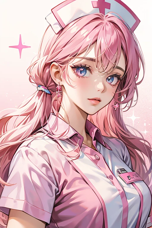 Nurse; pink; glitter; girlie