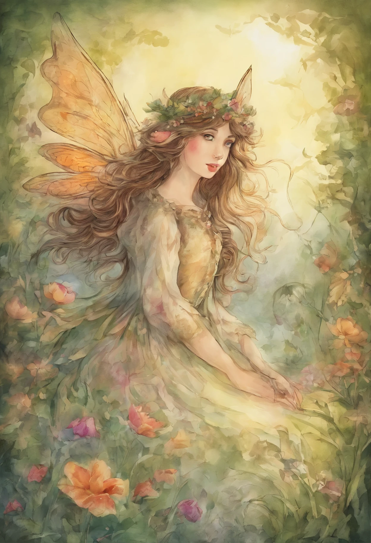 Time embraces you and rushes on. The wind will stroke your knees., will drive away the dream Above your head The grasses are all whispering: "Take care!»