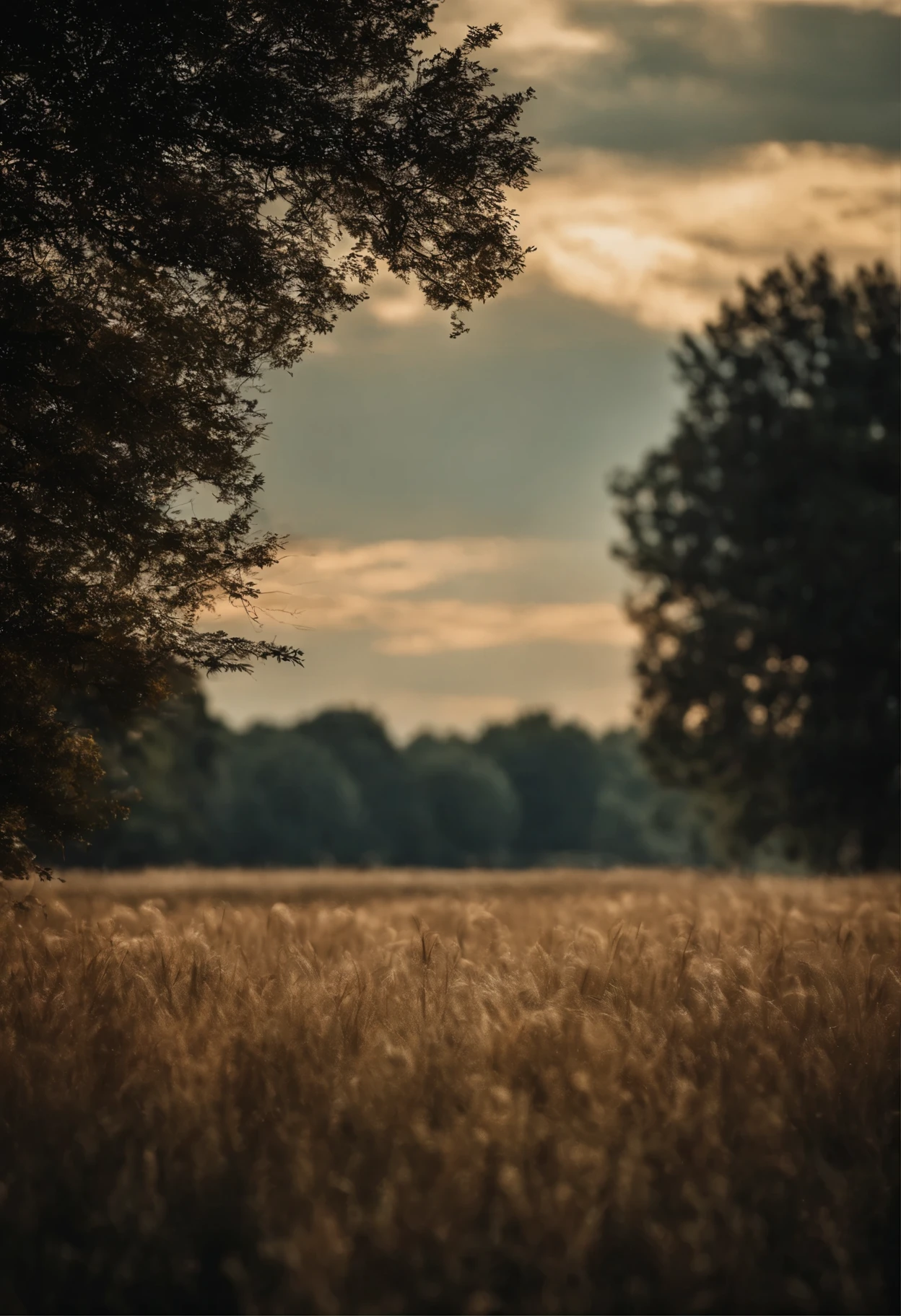 Time embraces you and rushes on. The wind will stroke your knees., will drive away the dream Above your head The grasses are all whispering: "Take care!»