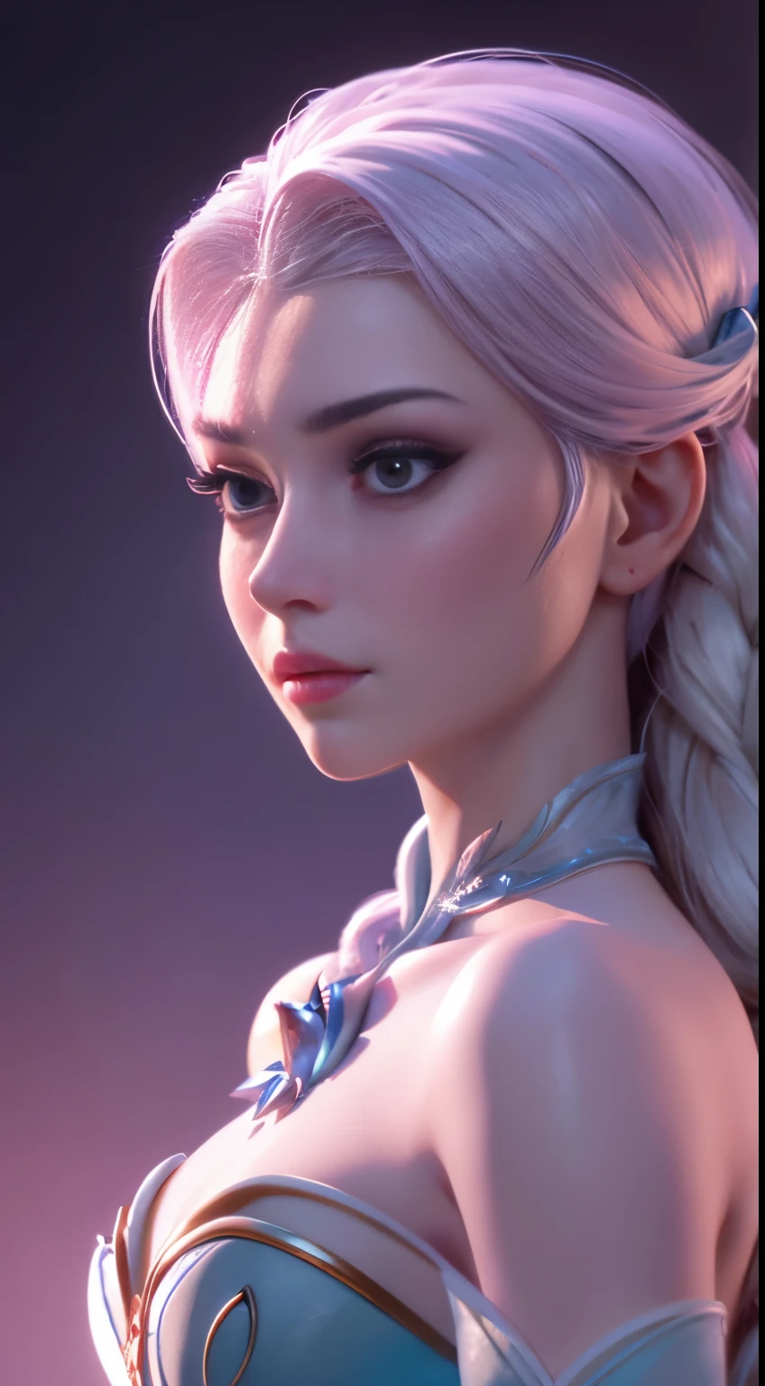 (elsa frozen-rose quartz SU mezclando modelos .) (ultra FUSIÓN) Highly detailed CG unity 8k wallpaper, style shot, complex, high detail, dramatic, highest quality movie still image, very detailed, masterpiece, best quality, character design, Elsa, Elsa from Frozen,Diamante Rosado fusión (( Dark style)), realistic ultra-detailed rendering style, natural light, sharp character design, (hard focus, 8k), (((natural skin texture))), 8k textures, soft cinematic lighting, adobe lightroom, dark room, hdr, Sophisticated, Elegant, Rich Detail, Sharp Focuilm Look) )), Soothing Tones, Detail Frenzy, Intricate Detail, Super Detail, Low Contrast, Soft Film Lighting, Dull Colors, Exposure Blending, HDR, Fade, 35mm, f/1.4, ISO64, f16, 25 sec.