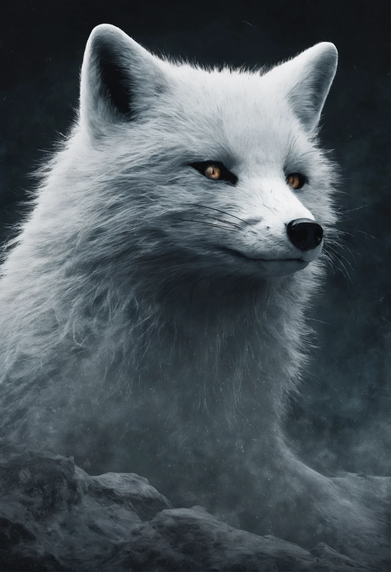 Arctic fox is with you