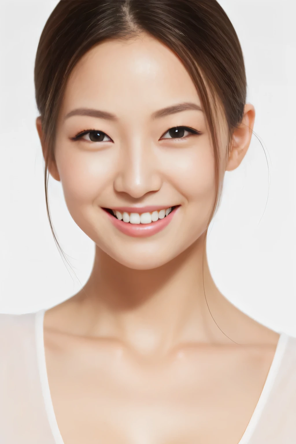 home tutor、suit、mature woman、high quality、surreal、healthy、smile、Perfect slender figure、beauty of japan、beautiful eyes、perfect face、beautiful skin、white background