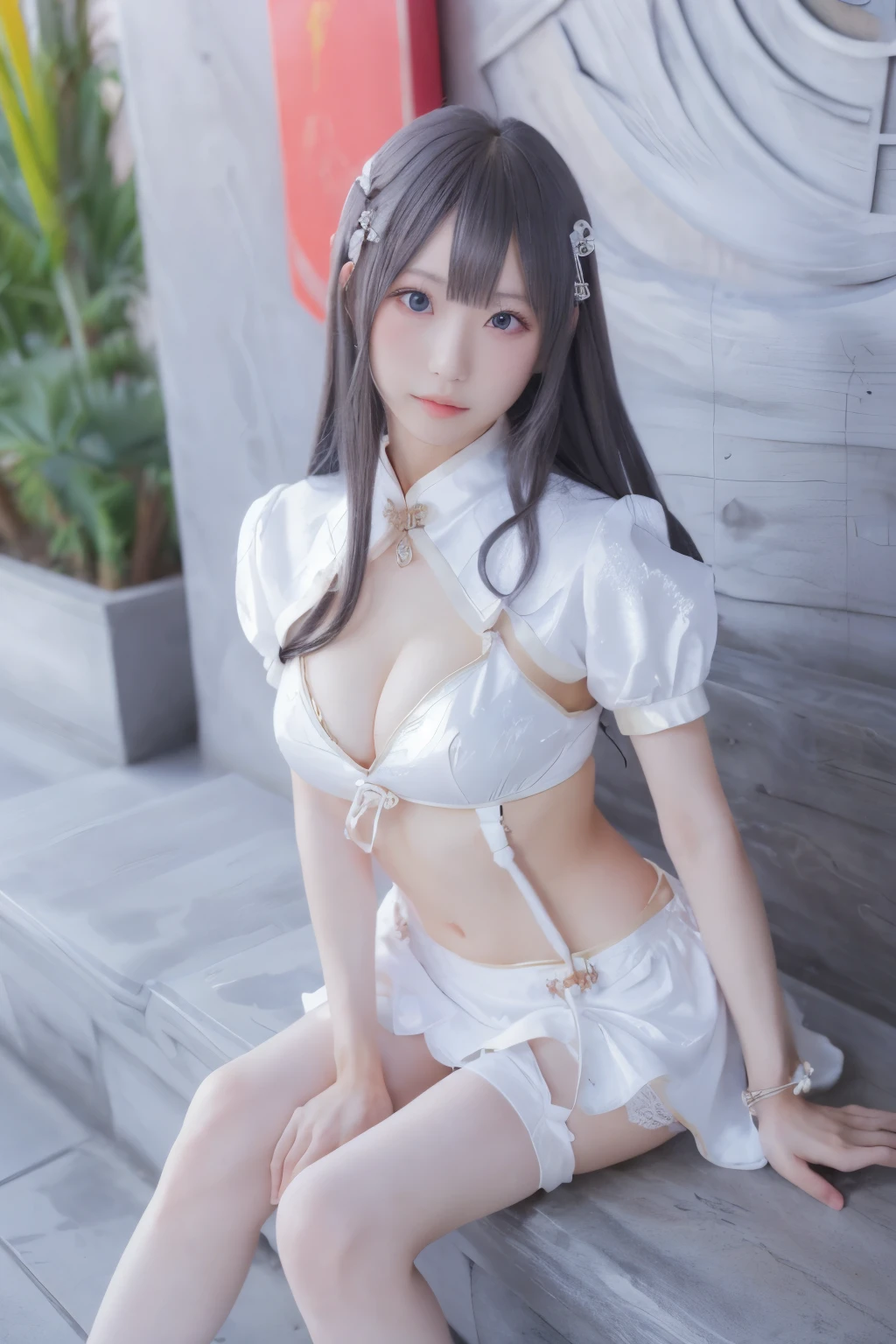 Early 20s,Height around 150cm,body shape(Slender,beautiful fair legs,Well-defined body,realボディ,Glamour,big breasts),facial features(Brownい瞳,Plump cheeks,beautiful eyes,long eyelashes,real,Realisticな,detailed and soft),posture(sexy pose,relaxing),clothing(cotton swimwear,risky,Nipples are transparent,summery colors,),background（beach）accessories,long hair,street snap,Asian(Japan,South Korea,China),lovely,Long and beautiful legs,full body shot,Realistic,portrait,beautiful girl, Brown_eye,casual fashion,,realフェイス,natural makeup,Enlarge your bust,8K,live-action,real写真,