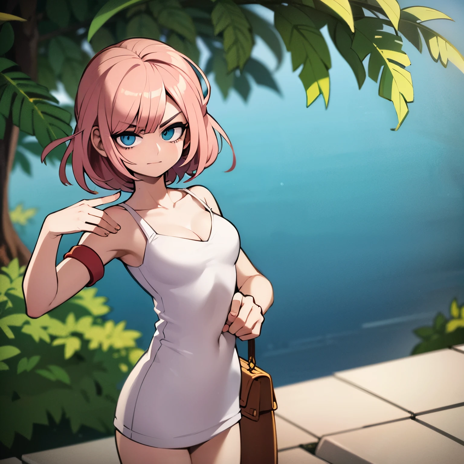 Chico anime que viste un smoking y tiene una mirada seria y ruda 