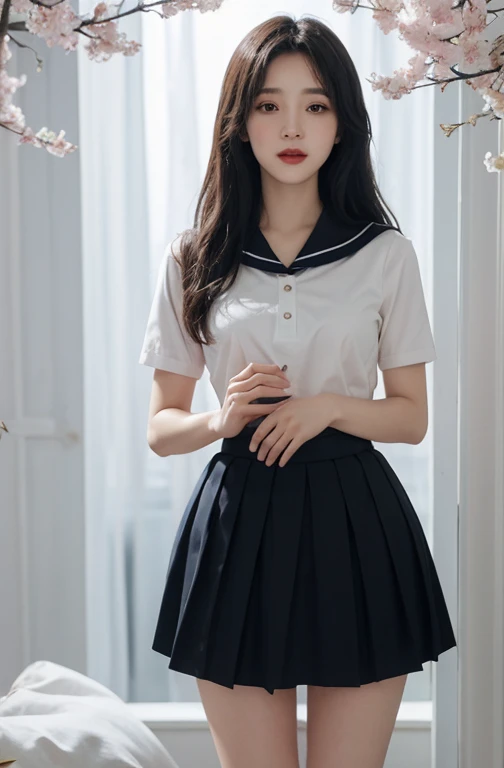 Beautiful and cute Korean doll face shape