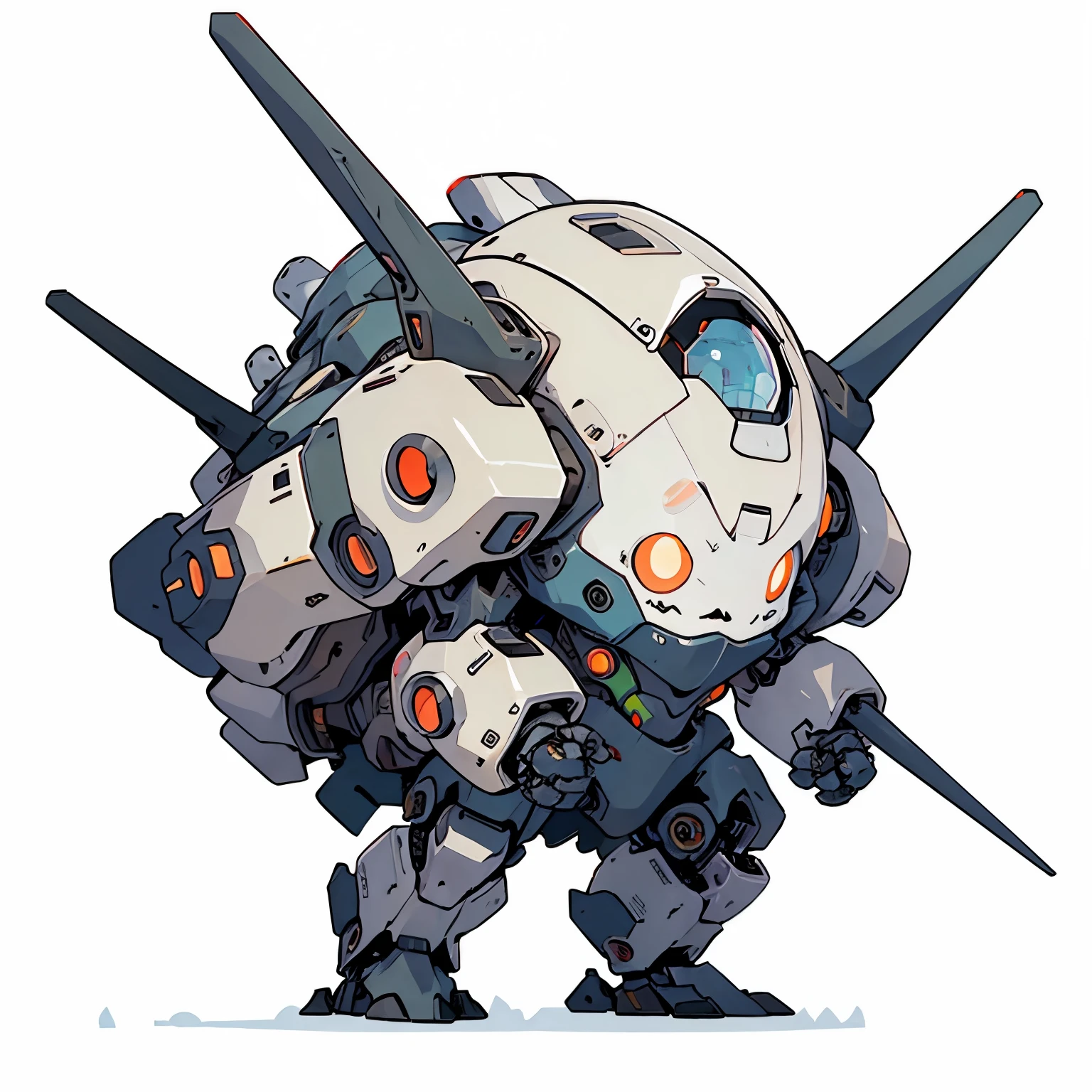 best_quality, full_body,
chibi mecha, rabbit, simple_background,