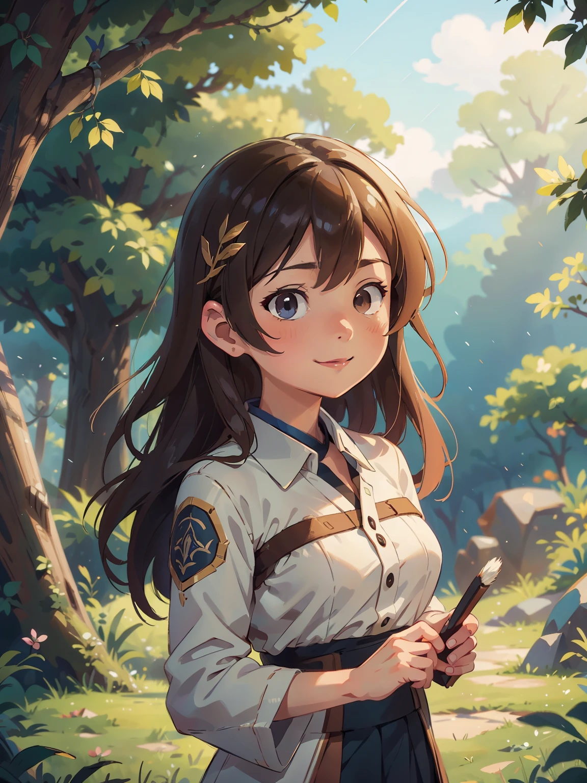 shinkai Mokoto and Ghibli anime style, three girls and a boy are standing in front of a night sky, girls frontline universe, guweiz on pixiv artstation, girls frontline cg, 4 k manga wallpaper, artwork in the style of guweiz, best anime 4k konachan wallpaper, best quality, realistic portrait of a young woman, traditional oil painting, vibrant colors, glowing skin, captivating eyes, flowing hair, subtle smile, delicate facial features, intricate details, fine brush strokes, exquisite attire, elegant pose, soft natural lighting, timeless beauty
INFO