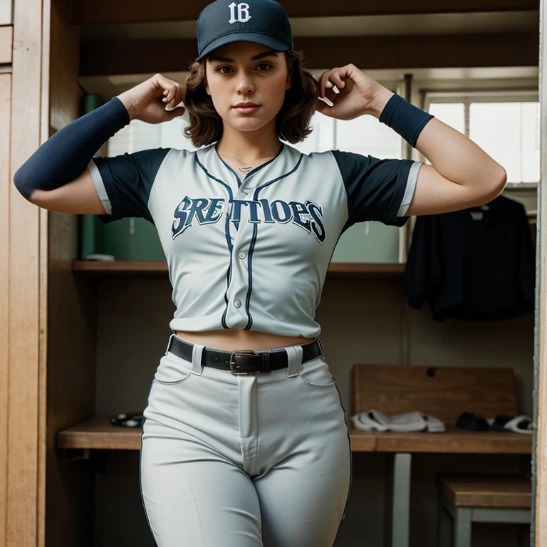Please create an original designed baseball uniform stylized as a 1940s uniform