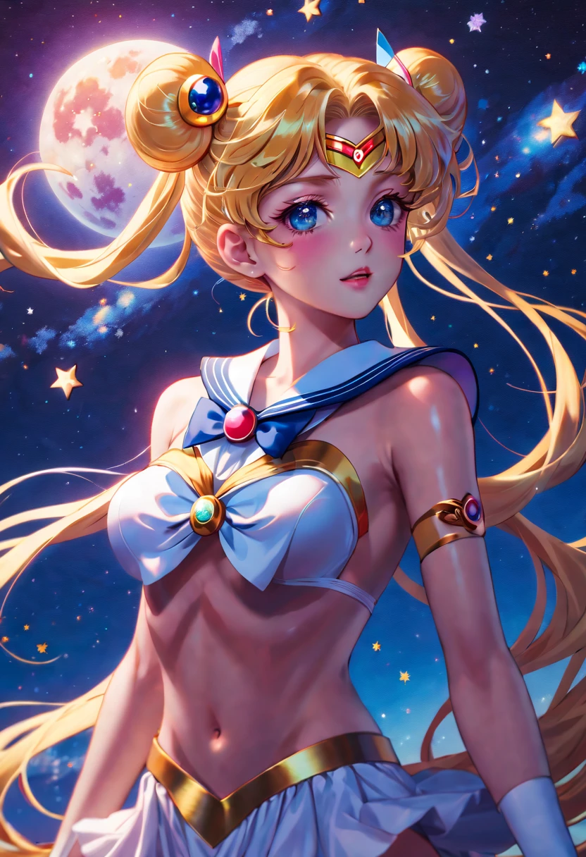 (best quality,4k,highres,masterpiece:1.2),ultra-detailed,realistic:1.37,anime,anime girl with long hair in a starry sky,anime girl with universe hair,just bartel,sailor moon,beautiful,hair inspired by Naoko Takeuchi,anime art nouveau style cosmic display,by artists:sailor moon, Makoto Shinkai, Cyril Rolando,her hair is the Milky Way,sailor moon aesthetics,by Harumi Hiroaka,naked,NSFW,hentai,underboob
