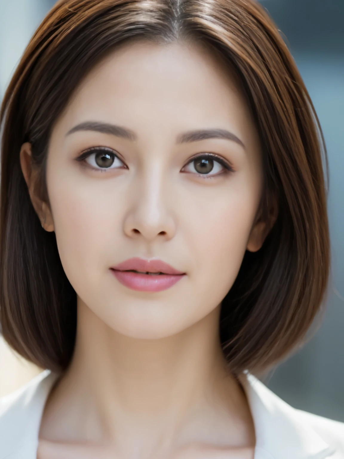 ((Angelina Sole)),((highest quality, 8K, masterpiece : 1.3)), sharp focus : 1.2, beautiful woman with perfect figure : 1.4, slim abs : 1.2, ((dark brown hair)), (Natural light, city street : 1.1), Highly detailed face and skin texture, fine eyes, double eyelid、((professional makeup:1.3))、((sexy milf:1.3))、thick lips、lip gloss、eye make up,((arabic:1.3)),close-up portrait, Model body、wearing a business suit, sharp focus, perfect dynamic composition, 美しくてfine eyes, thin hair, ((White department:1.3))