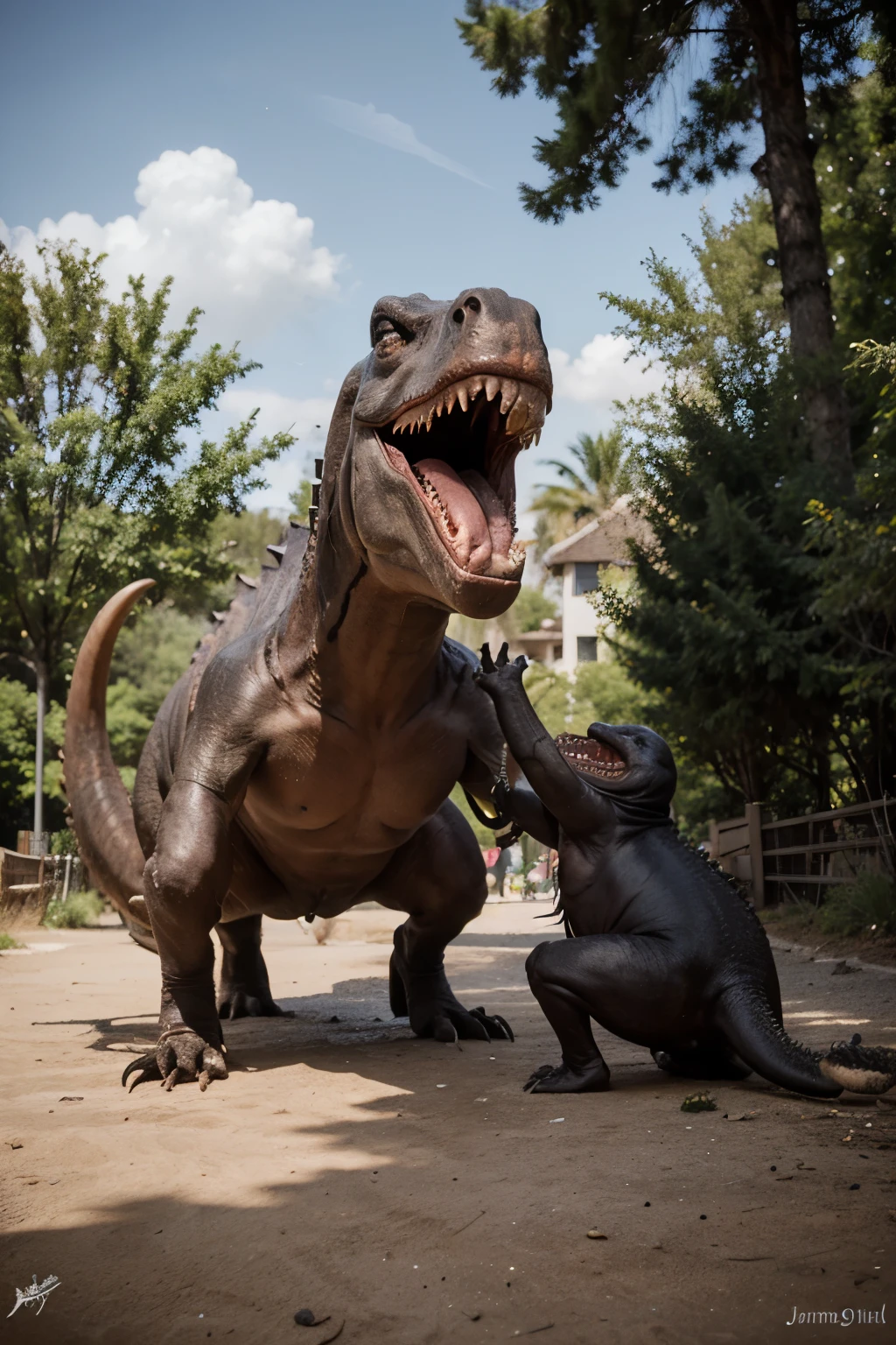 Trex vs spinosaurus