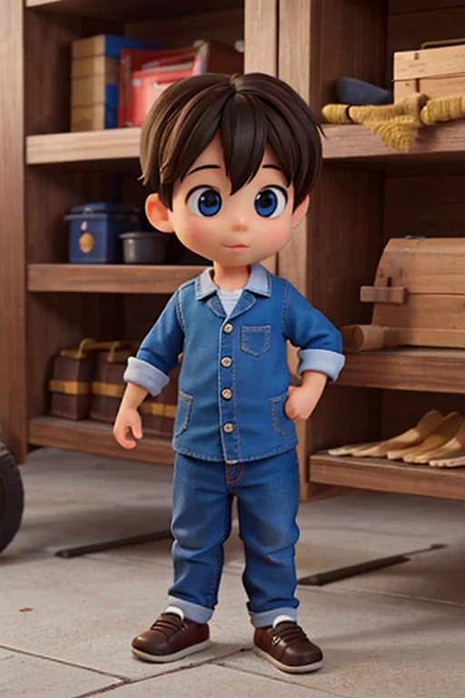 funny little boy full-body