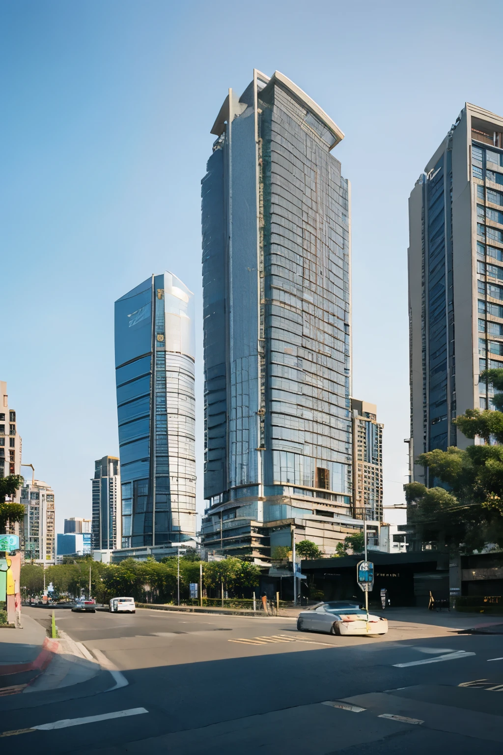 Bandaraya tower 500 meters in middle murung raya city