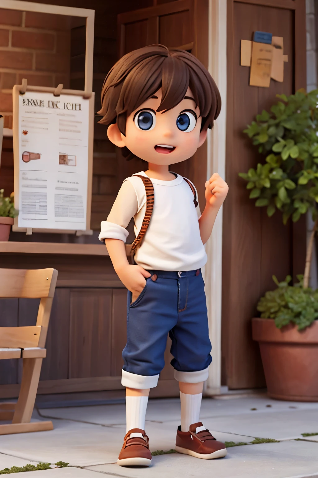 funny boy full-body