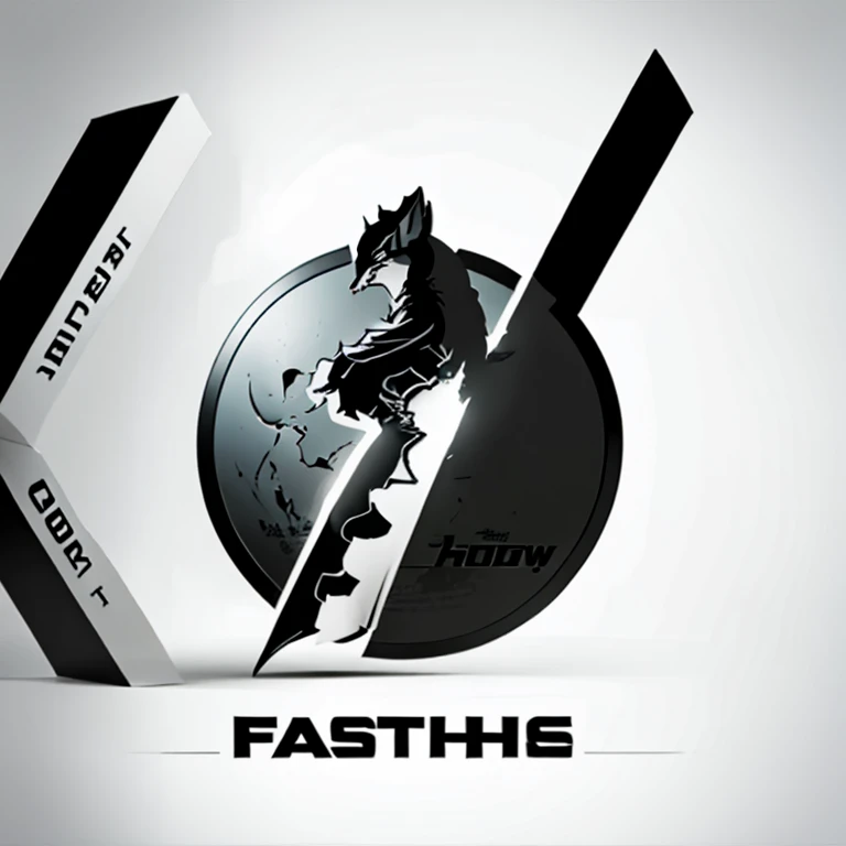 Make me a logo called fasthedish 
