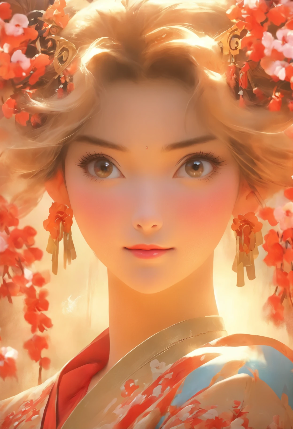 a beautiful young woman in a traditional chinese costume, in the style of salon kei, photo-realistic techniques, kinuko y. craft, 32k uhd, sonian, classical, historical genre scenes, serene faces --ar 69:128 --s 750 --v 5.2s, medium breast, show nipples, show vagina, open legs:1.5.