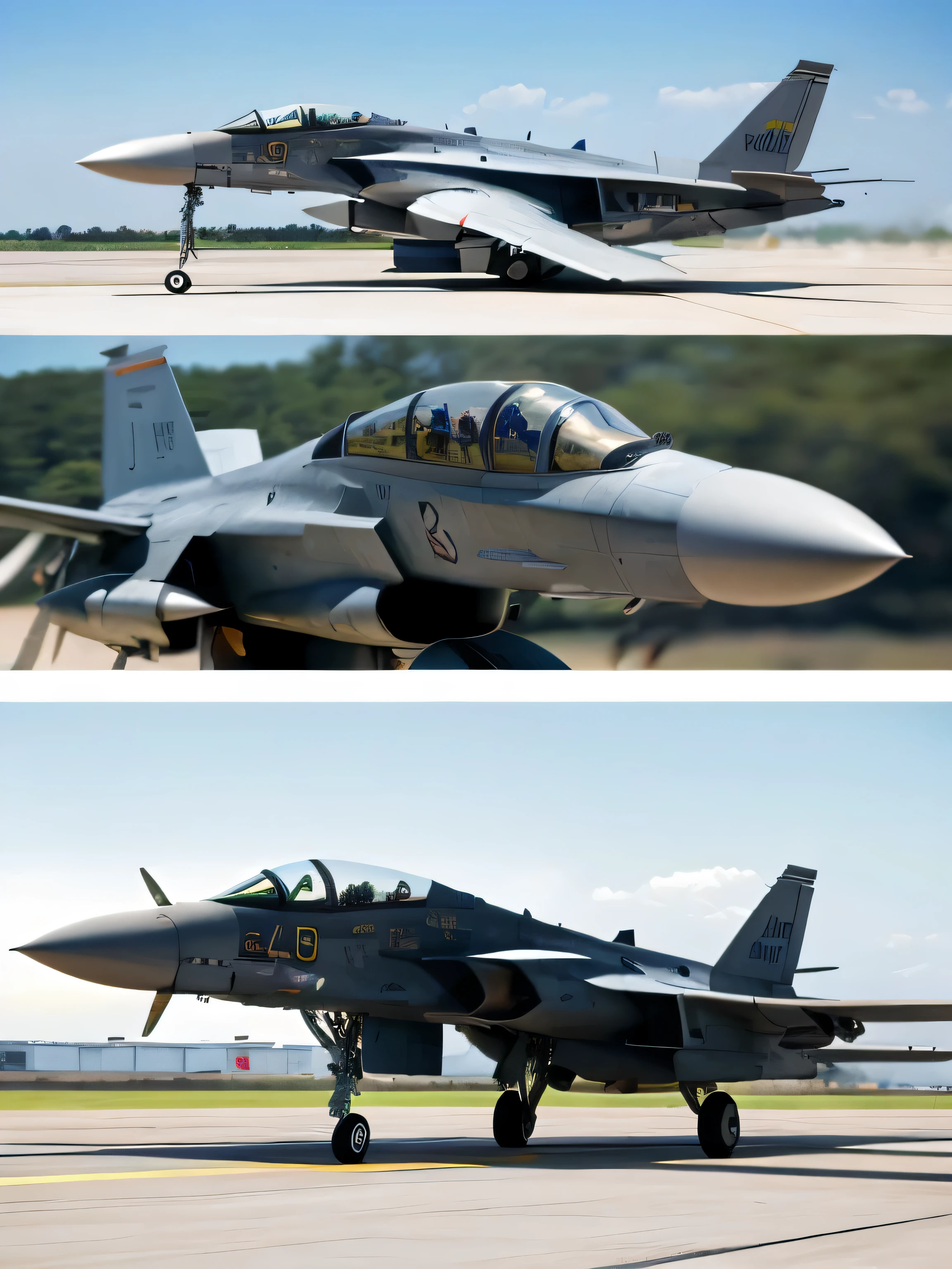 High-definition images,with a realistic、real fighter jet,F-14 Maverick,High-quality images,空を飛ぶF-14 Maverick