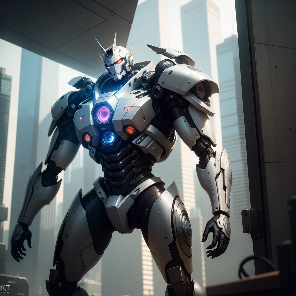 a masterpiece， the best quality， High Quality， （futurism：1.1）， （cyberpunk clothes）， movie lights， （Exquisite future）， Beautiful and beautiful， Ultra detailed， Great composition， floating， Depth of field， （Very detailed CG，Unity 8k壁纸）， （Beautiful detail background）， Beautiful hair details， dramatic lights， GOGETTA， mecha，Bestquality，ultrahighres，photoreal